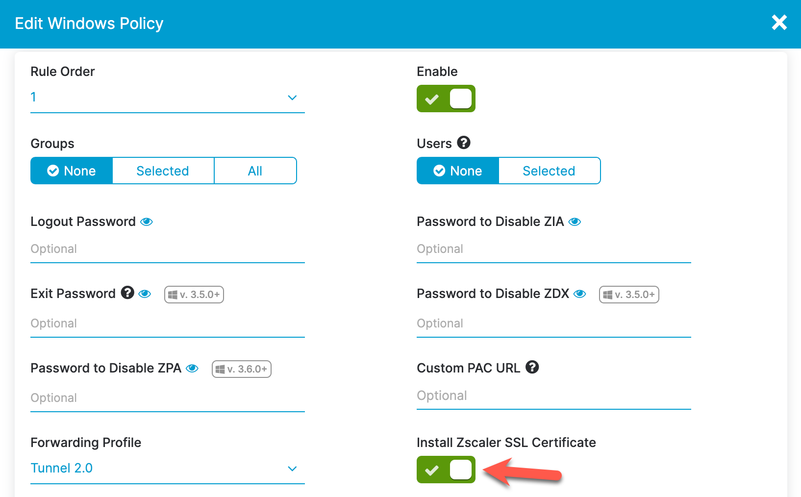 Install SSL Certificate through App Profile /2022/deploy-zscaler-to-windows/install-ssl.png#center